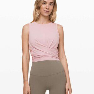 Lululemon Time to Restore Tank in Smoky Blush